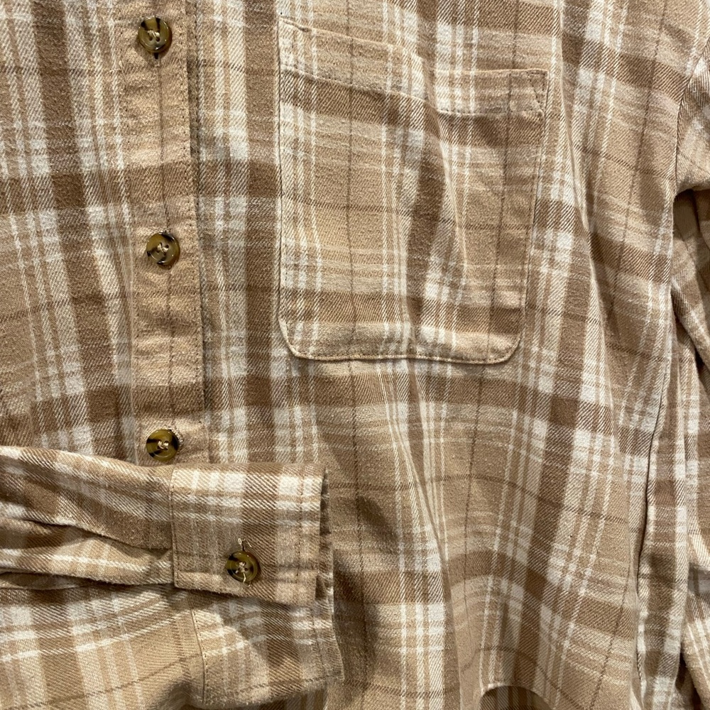 Plaid Button-Up Shirt - Picture 2 of 3